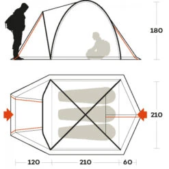 Tenten Camping Negozio -Tenten Camping Negozio tenda ferrino shaba 3 tre stagioni alta comoda ampia abitabilita 1